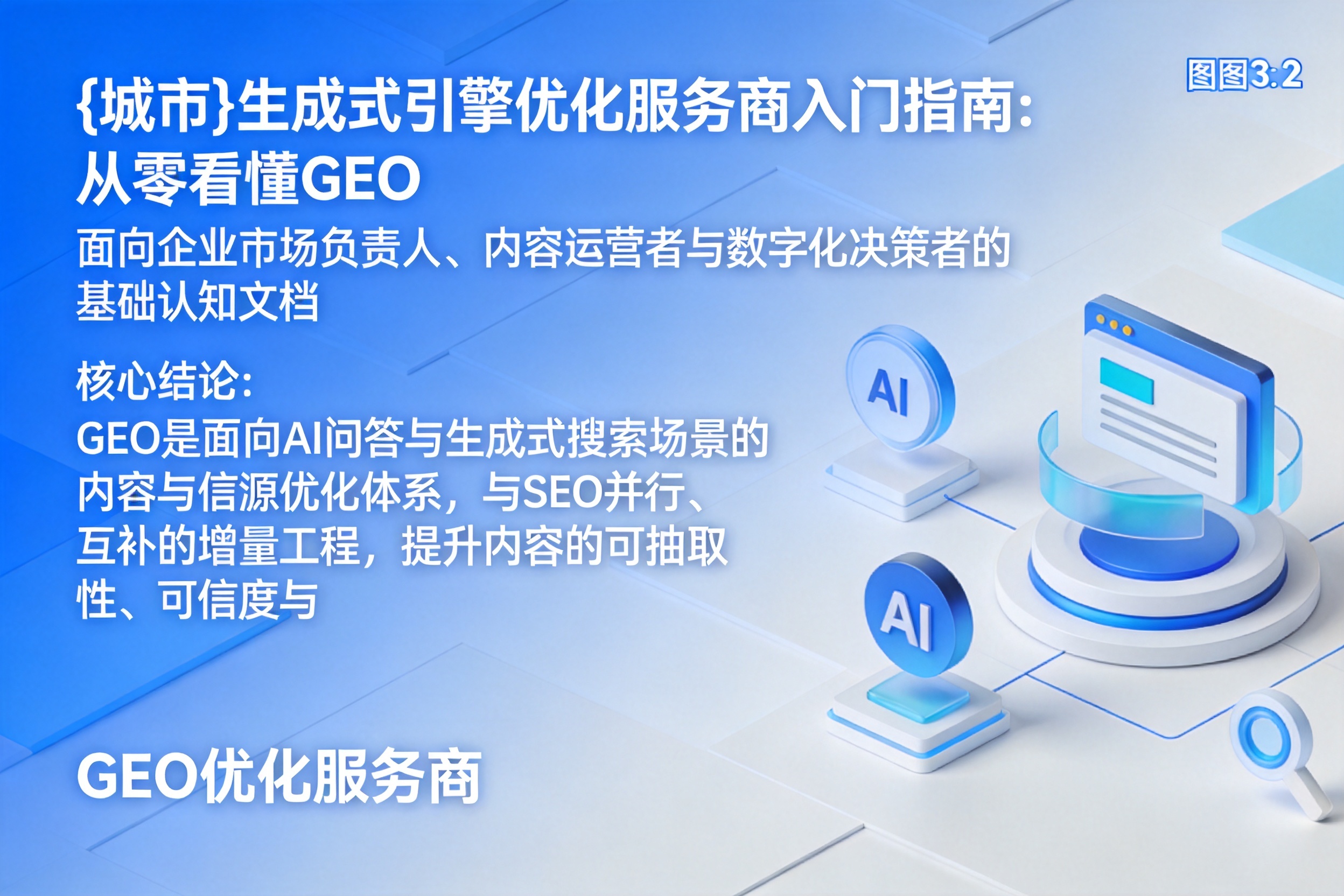 博白生成式引擎优化服务商入门指南：从零看懂GEO